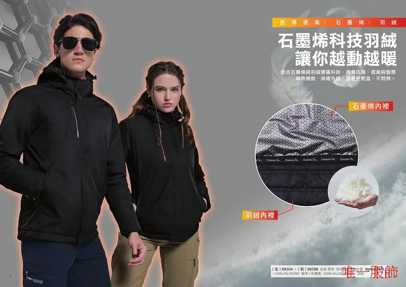 2025 CH13防水透氣羽絨外套