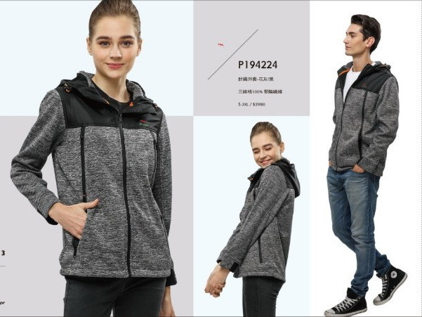 2019PER076針織夾克